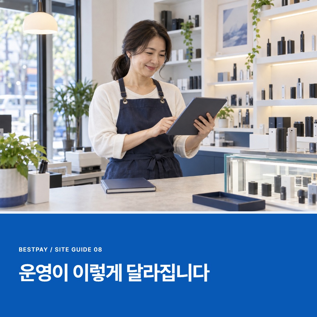 무통장에서 카드결제 전환